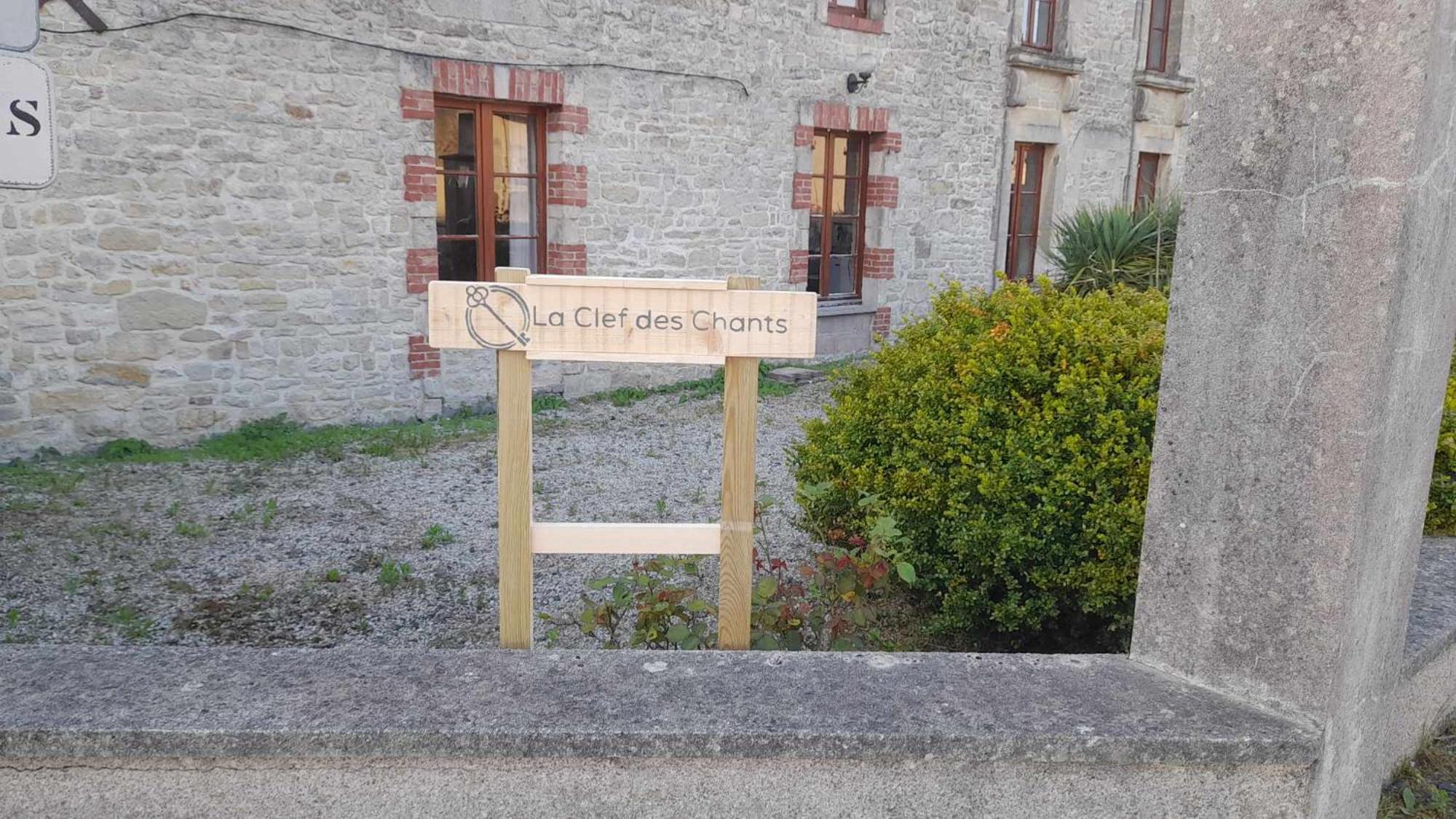 La Clef Des Chants Longueville  Buitenkant foto